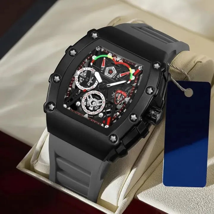 Top Hot Selling Watch for Man Boys-Sports Watches Rubber Strap for Boys & Men| New Fashion Sports Rubber Strap Wristwatches