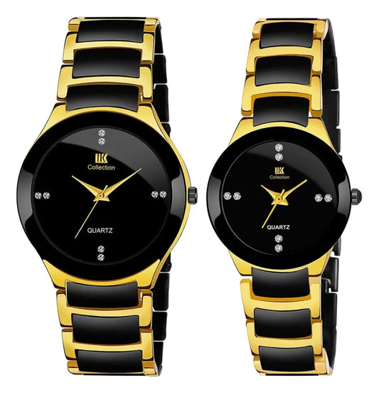 Creative Geometric Finger Watch Ring for Women - Vintage Gold Plated Quartz Ring Watch Fashion Jewelry Accessory (Multiple Shapes)