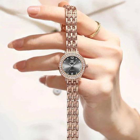 Stylish Jewelry Watch for Women Elegant Stainless Steel Watch for Girls Premium Quality Bracelet Watch for Ladies