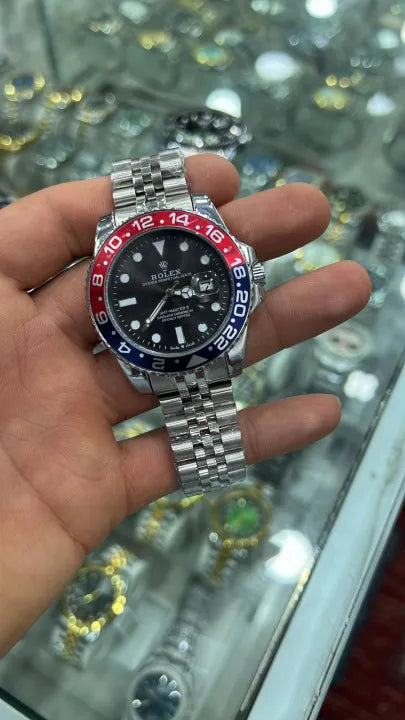 ROLEX - GMT MASTER II CHINA ORIGINAL MEN WATCH FASHION GENTS WRIST WATCH