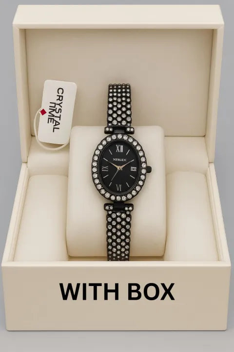 Stylish Watch for Girls - New Design 2025 | Elegant Ladies Watch Gift Box | Branded Chain Watch for Girls | Simple & Trendy Girls Watches | Girls Watch with Box | Perfect Gift for Women | New Watches for Girls | Free Ring & Free Delivery